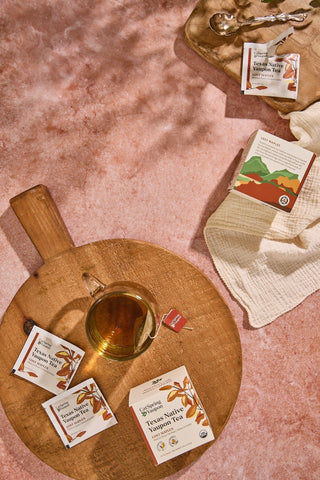 Lost Maples Yaupon Tea lifestyle photo
